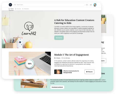 Membership Site-In-An-Hour